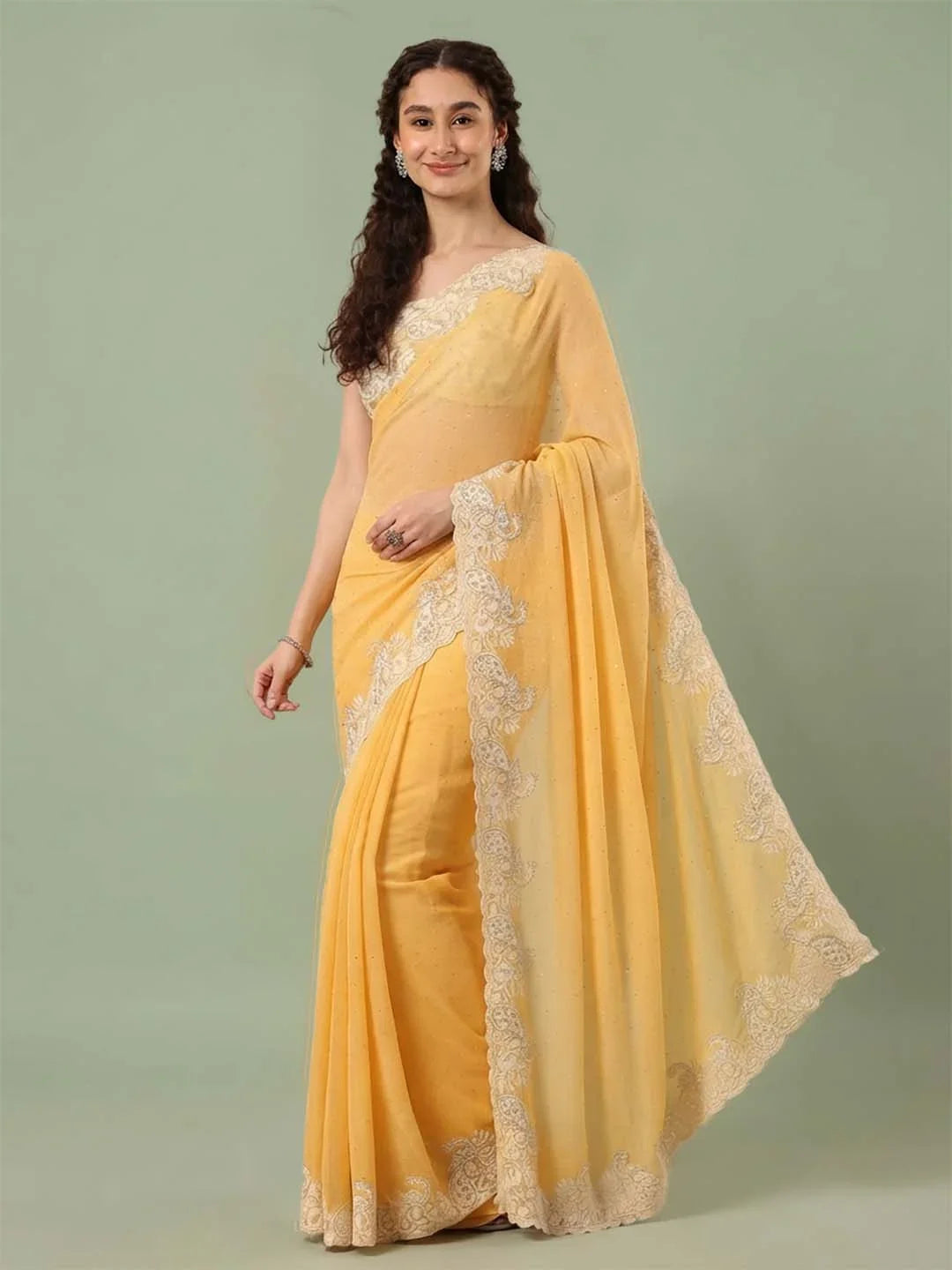 Haldi Sarees
