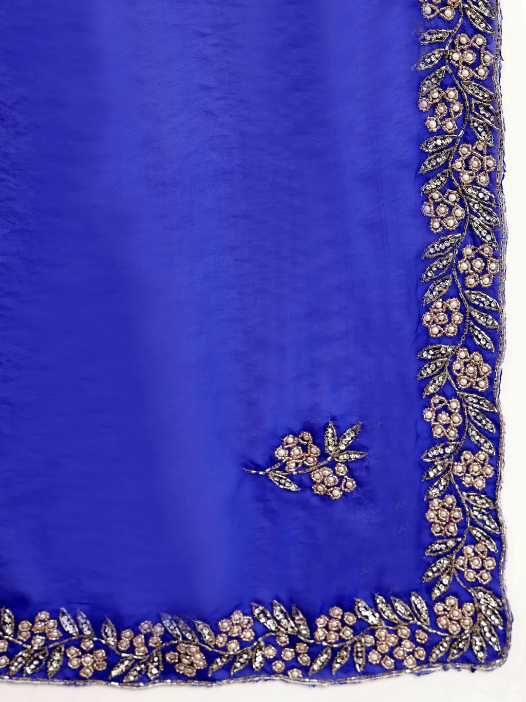 Close up Shot of Intricate Handwork Embroidery Border